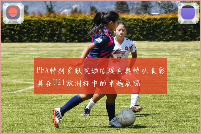 PFA特别贡献奖颁给埃利奥特以表彰其在U21欧洲杯中的卓越表现